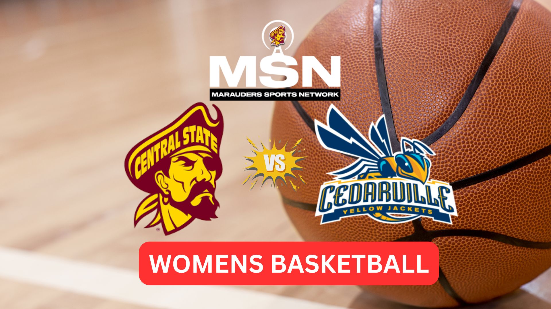 Cedarville at Central State Womens Basketball
