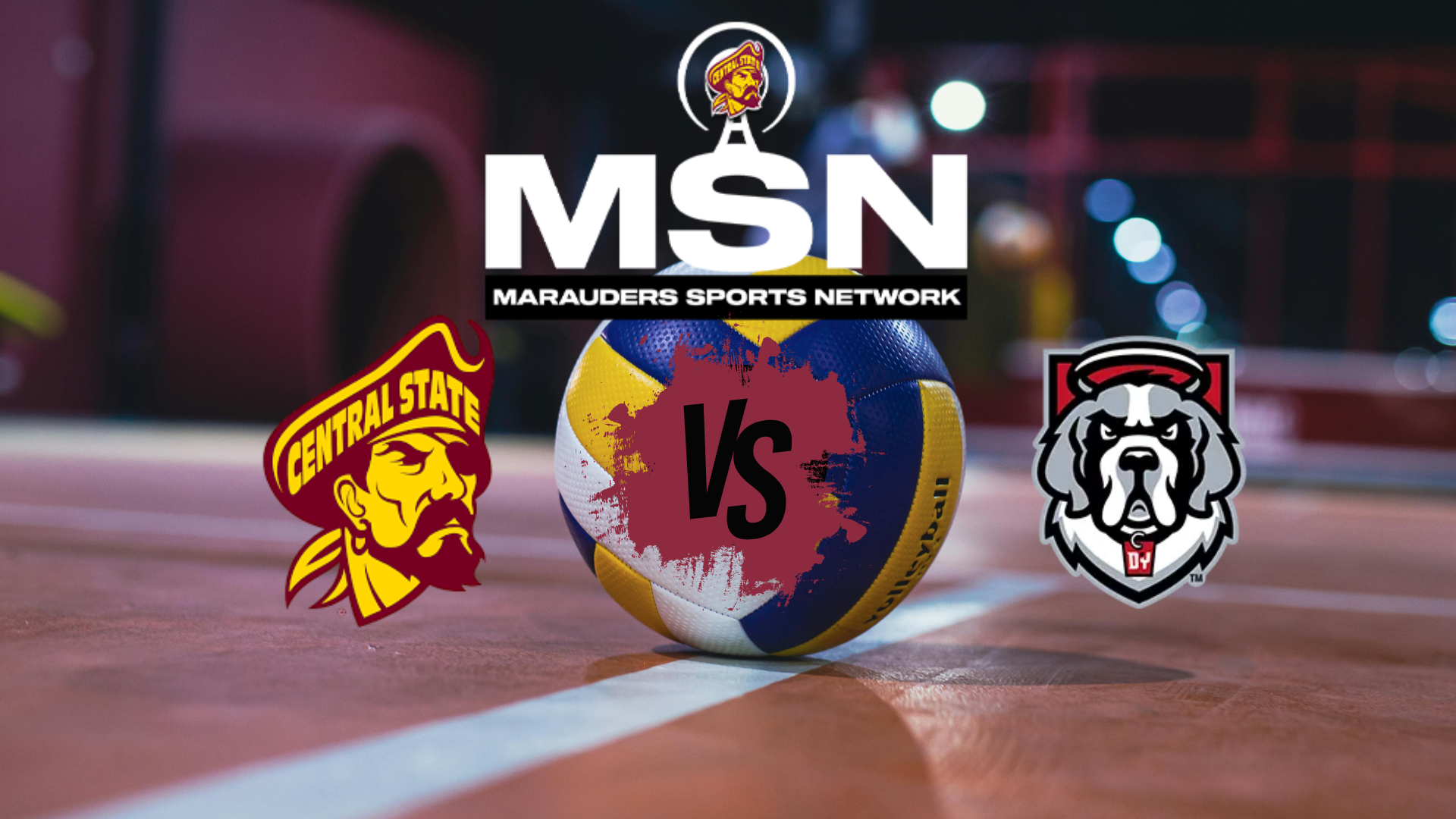 Central State vs. D'Youville Men's Volleyball