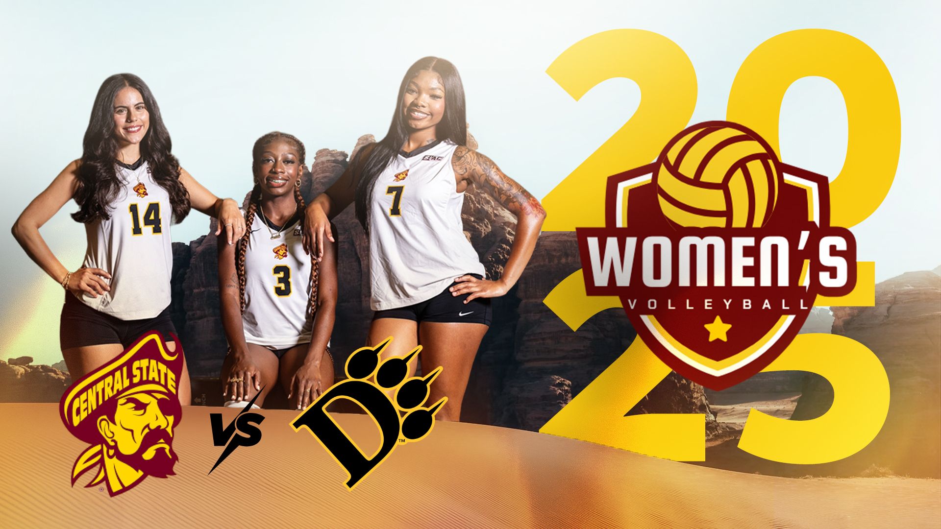 Ohio Domincan at Central State Womens Volleyball